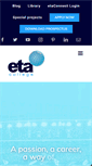 Mobile Screenshot of etacollege.com